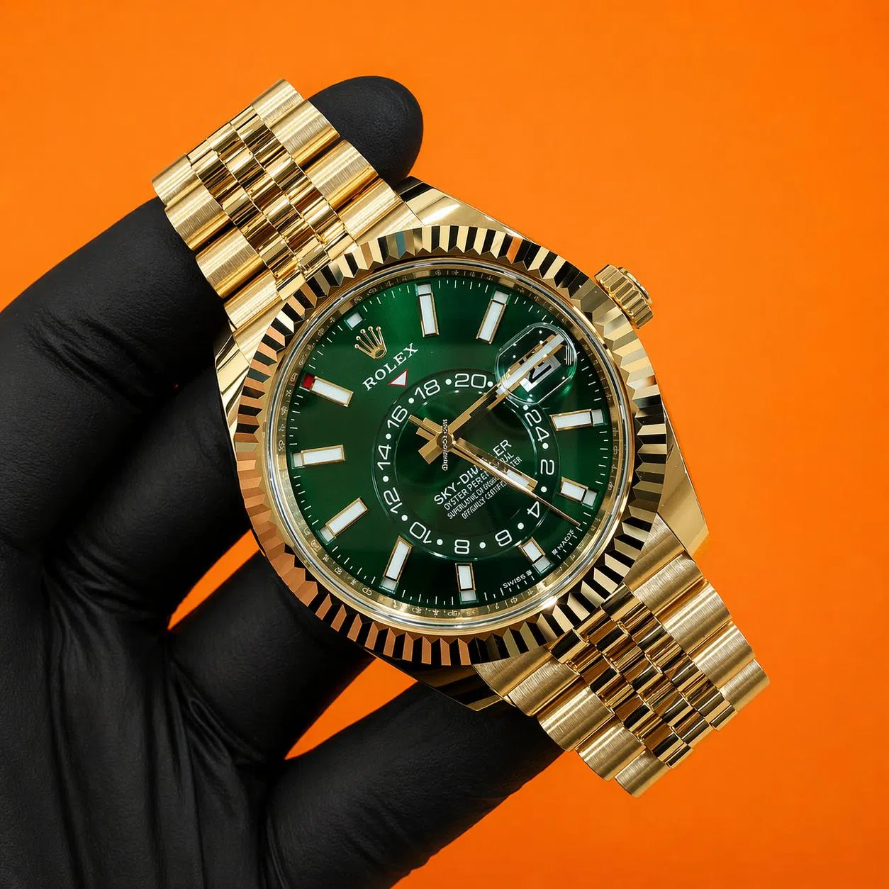 Rolex Sky-Dweller Yellow Gold 42mm