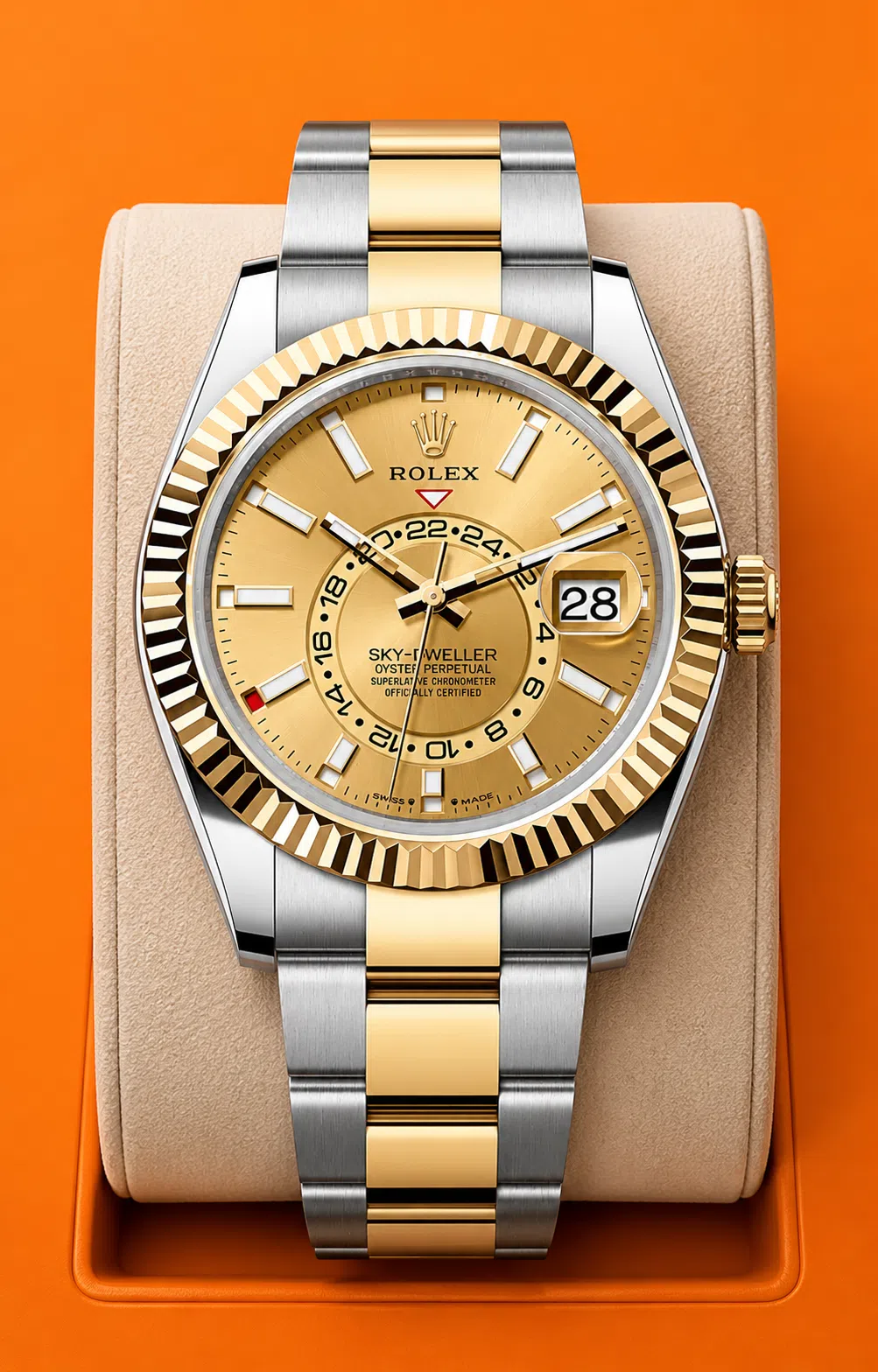 Rolex Sky-Dweller Steel & Gold 42mm
