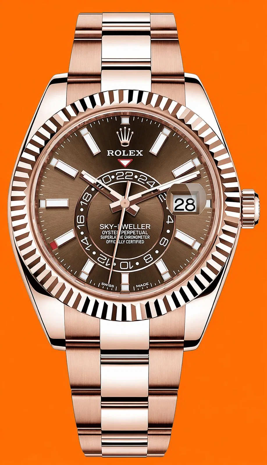 Rolex Sky-Dweller Rose Gold 42mm
