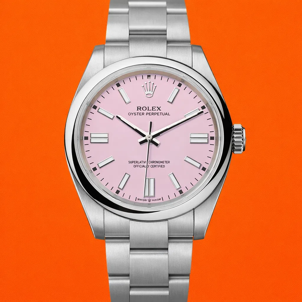 Rolex Oyster Perpetual 36mm Candy Pink Dial