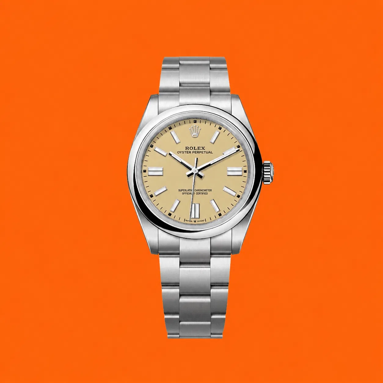 Oyster Perpetual Beige Dial 41mm