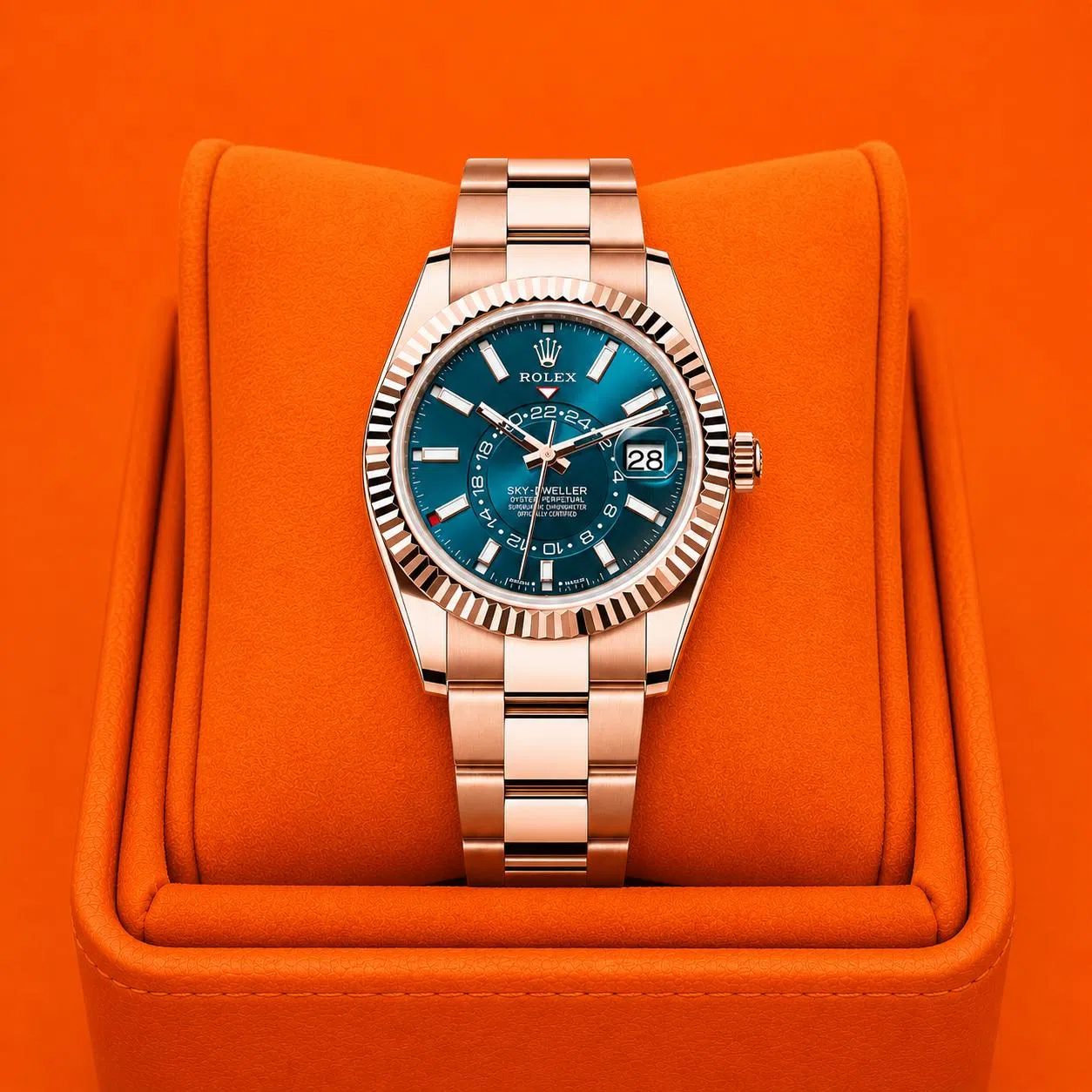 Rolex Sky-Dweller Rose Gold