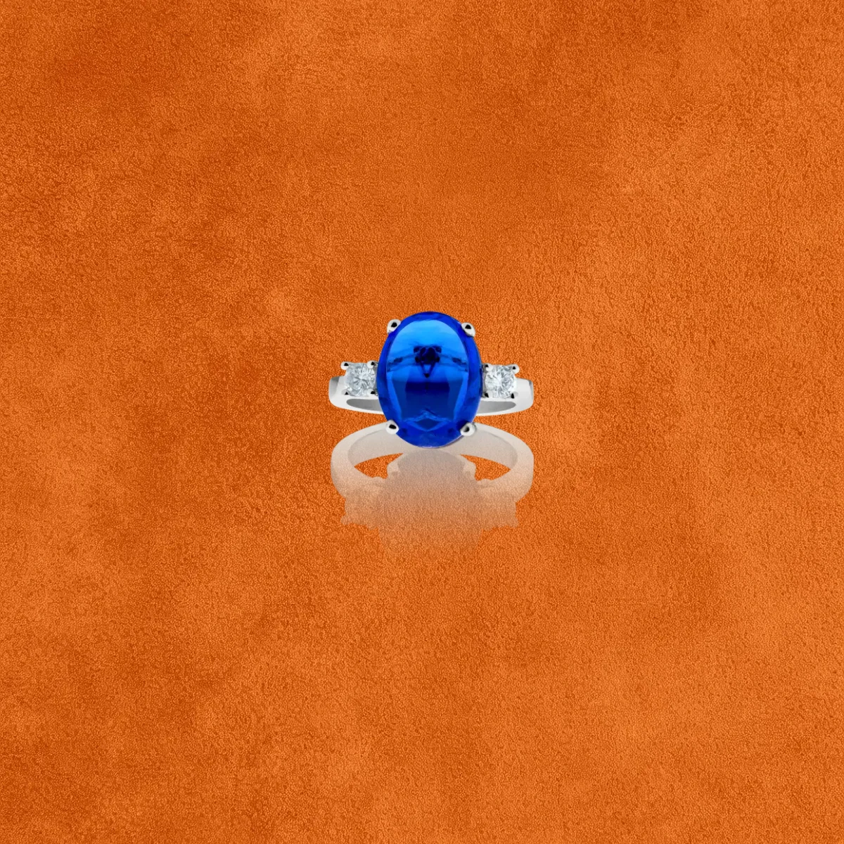 Tanzanite And Diamond Ring