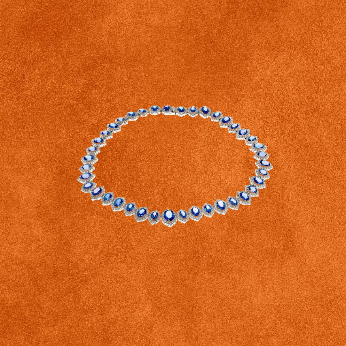 Tanzanite and Diamond Necklace