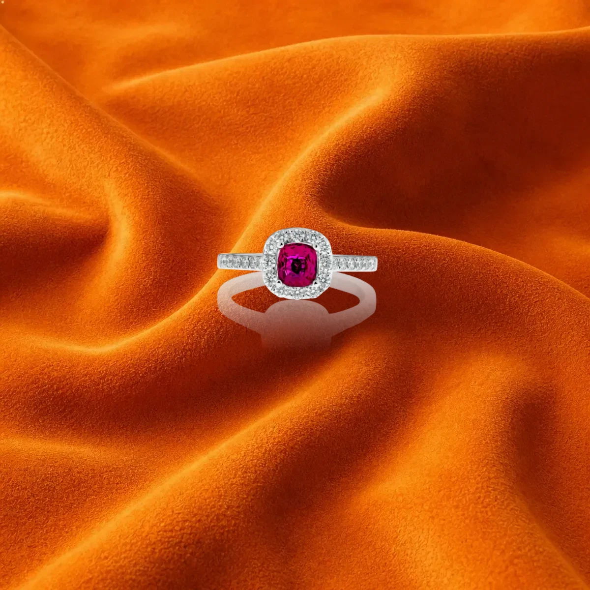 Ruby And Diamond Ring