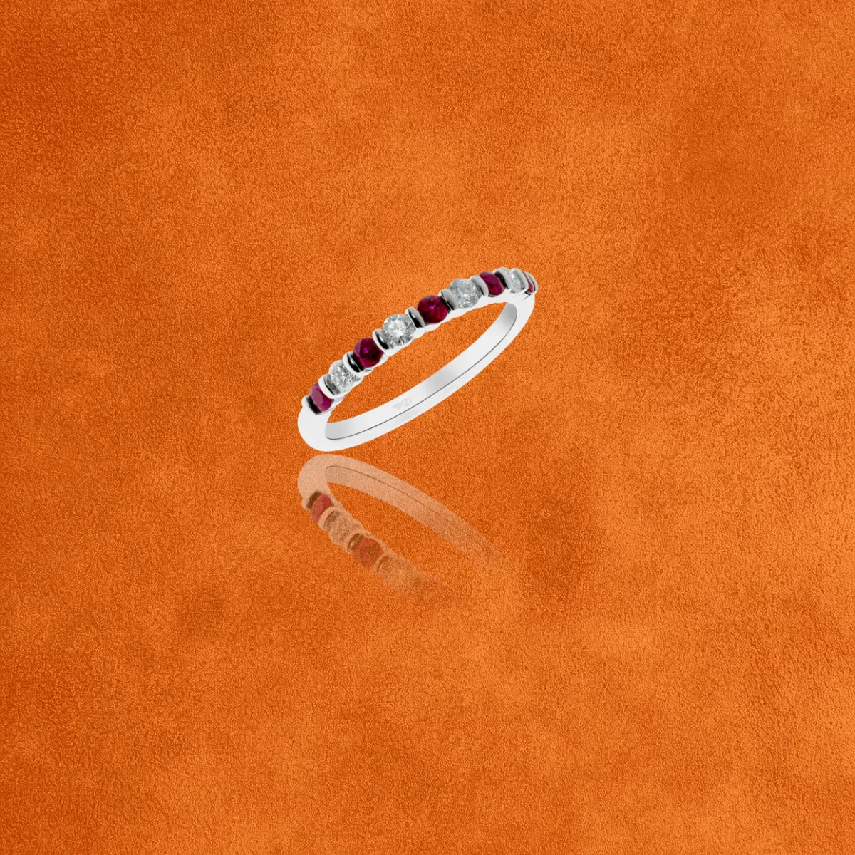 Diamond And Ruby Ring