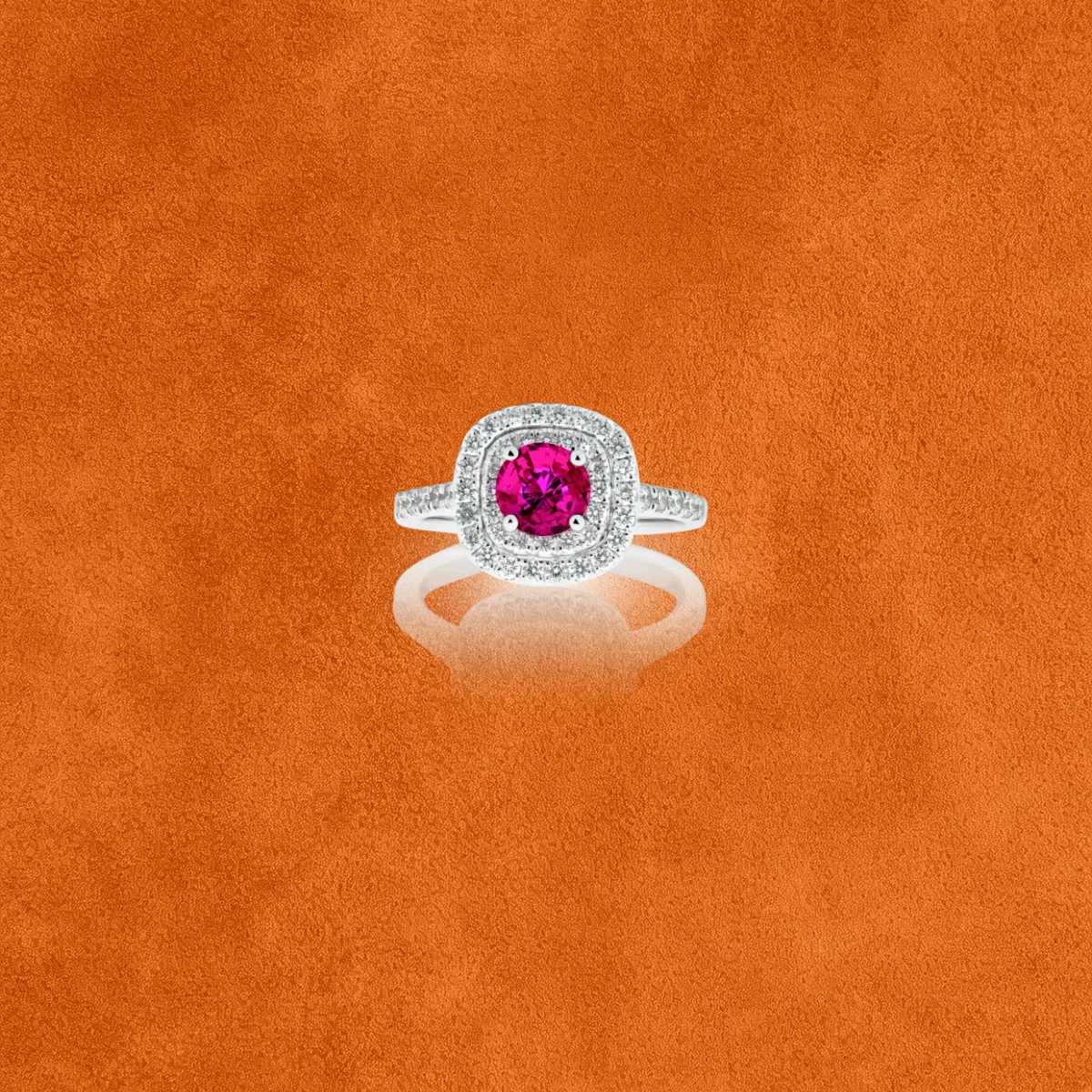 Ruby And Diamond Ring