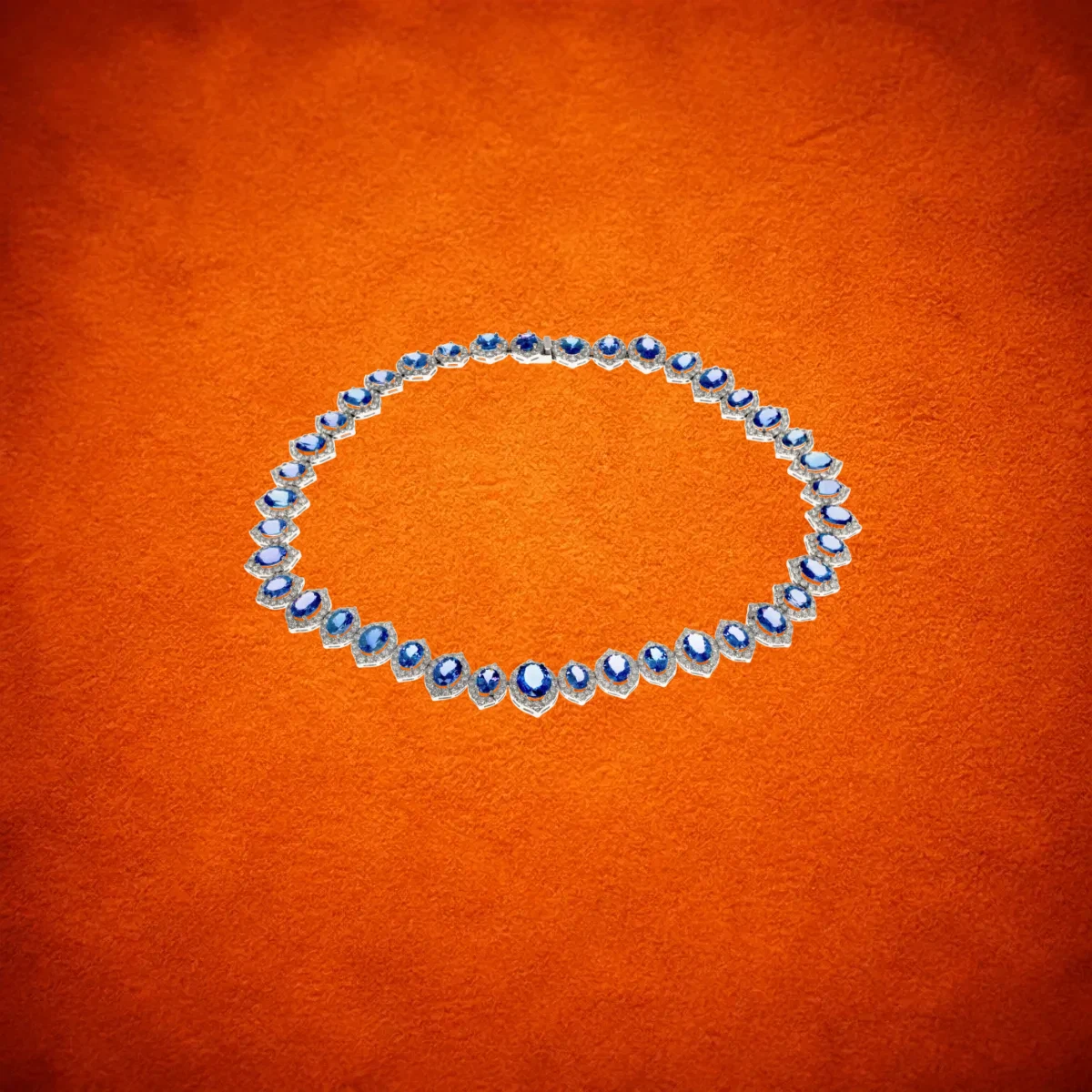 Tanzanite and Diamond Necklace