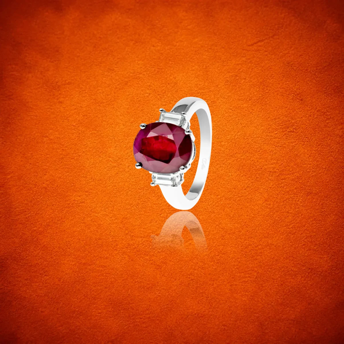 Ruby And Diamond Ring