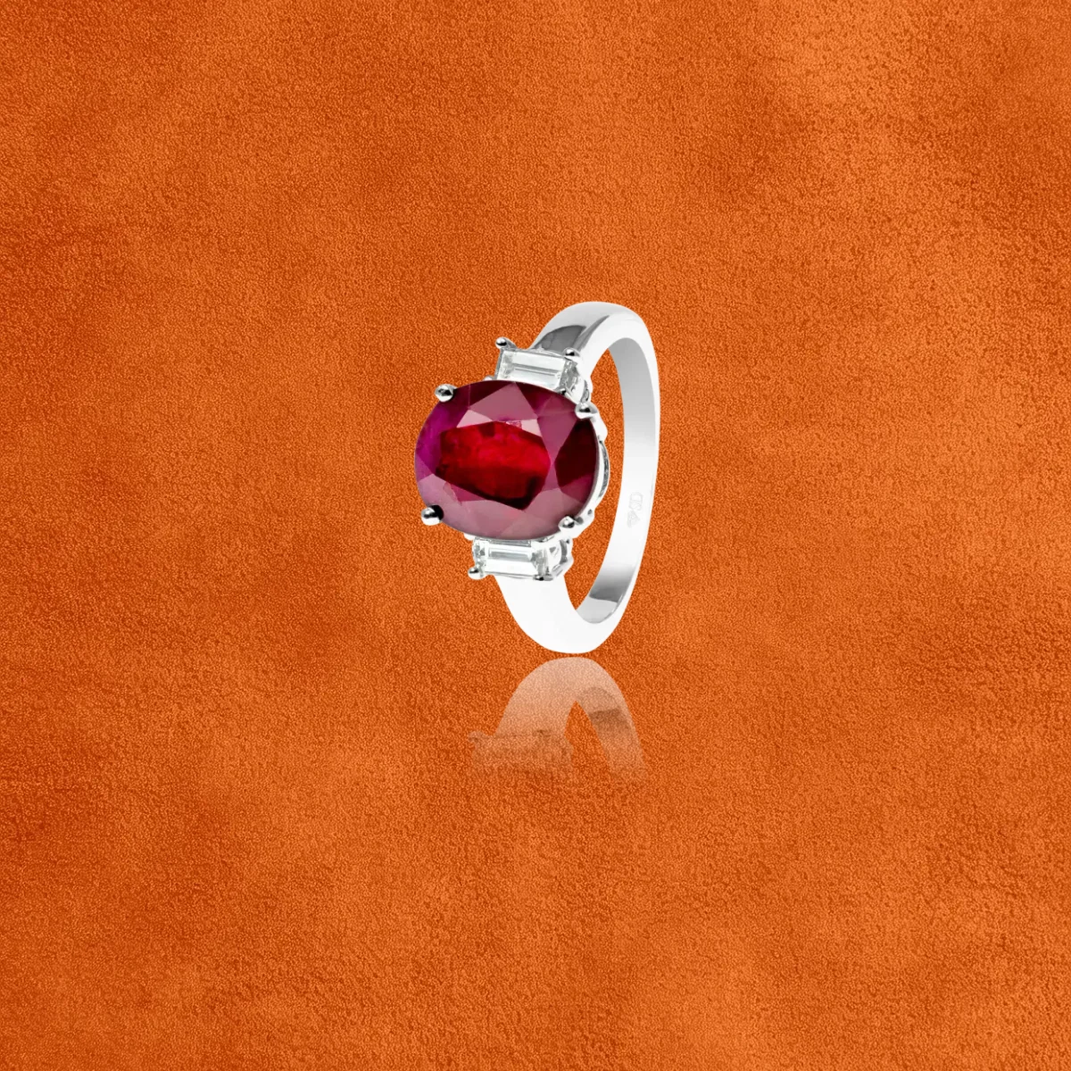 Ruby And Diamond Ring