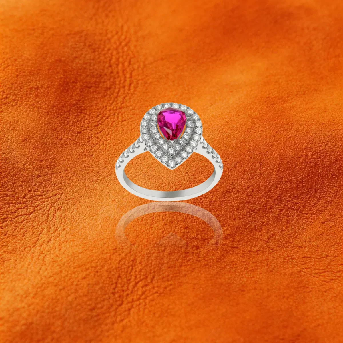 Ruby And Diamond Ring