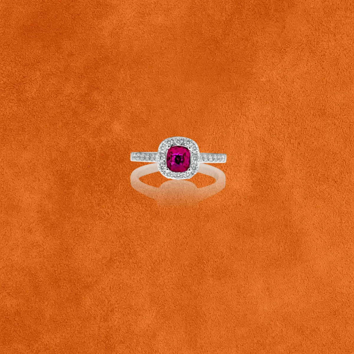 Ruby And Diamond Ring