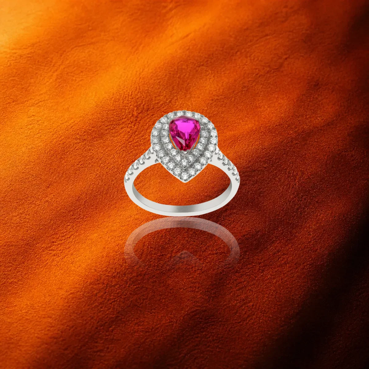 Ruby And Diamond Ring