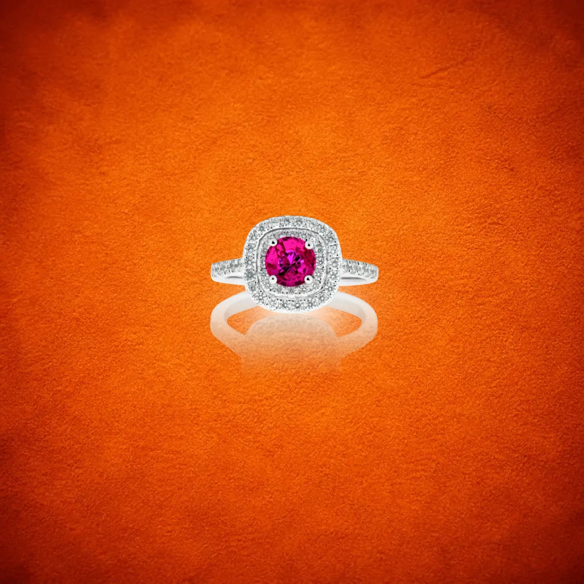 Ruby And Diamond Ring