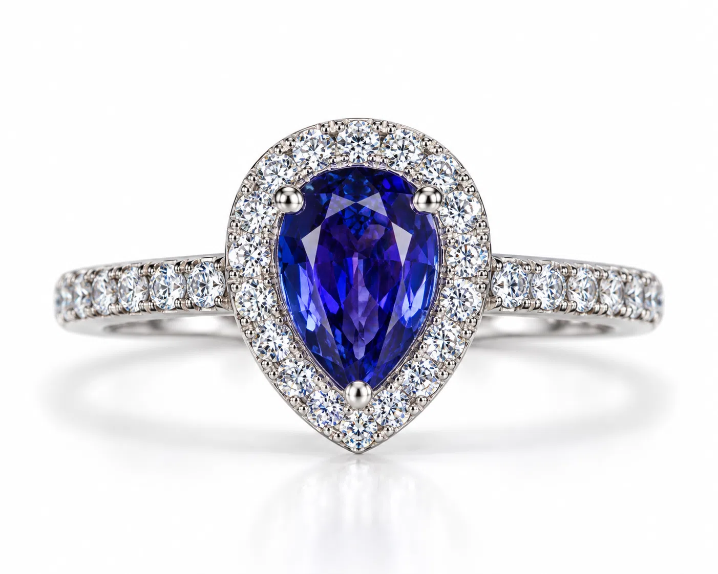 Tanzanite and Diamond Ring