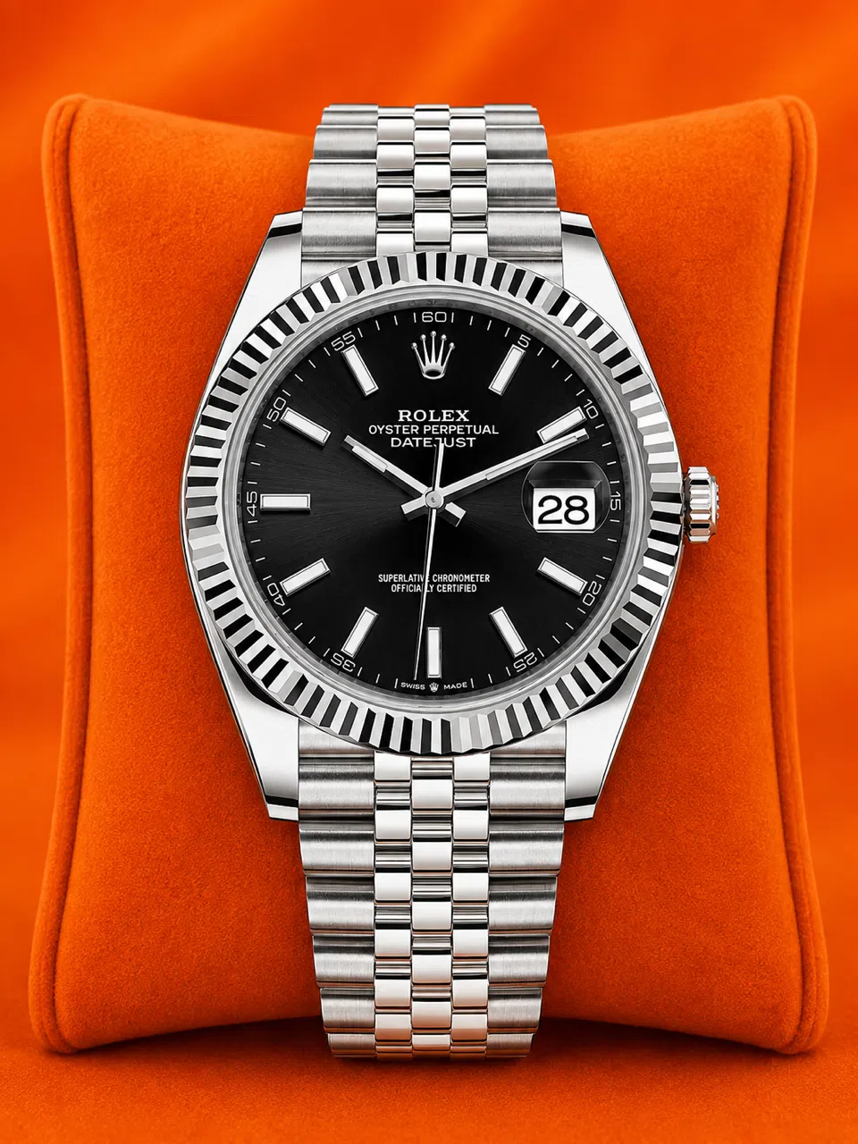 Rolex Datejust Black Dial