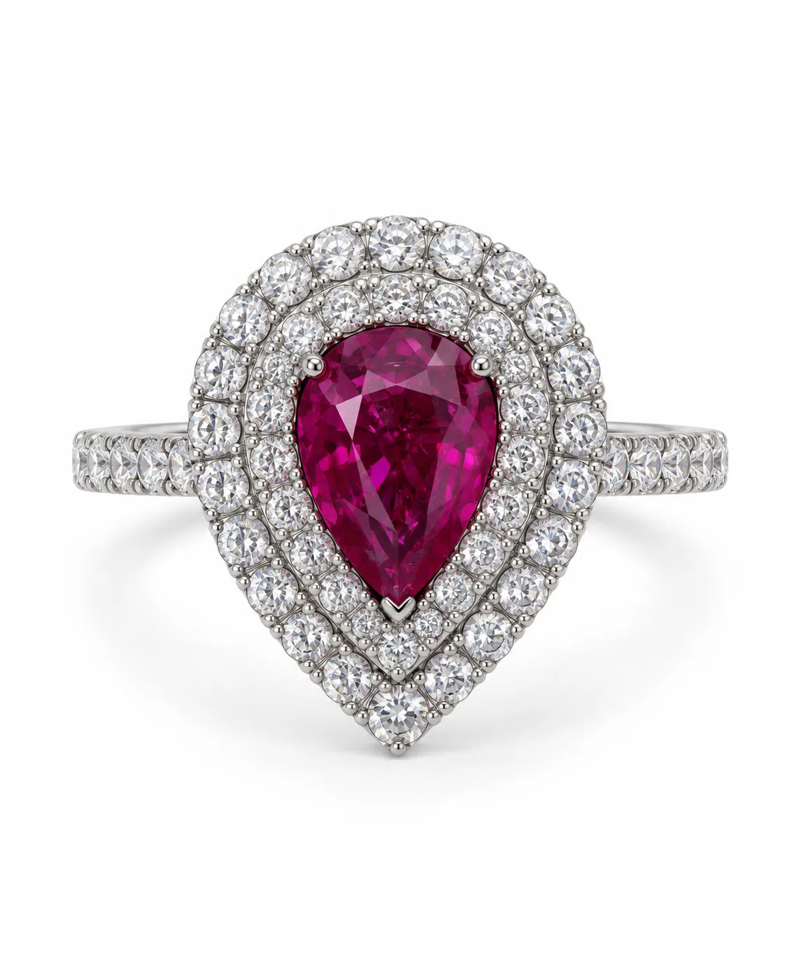 Ruby And Diamond Ring