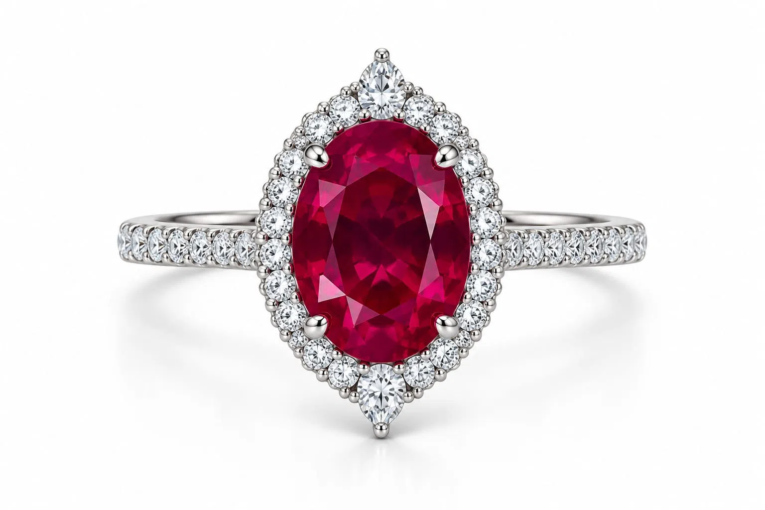 Ruby And Diamond Ring