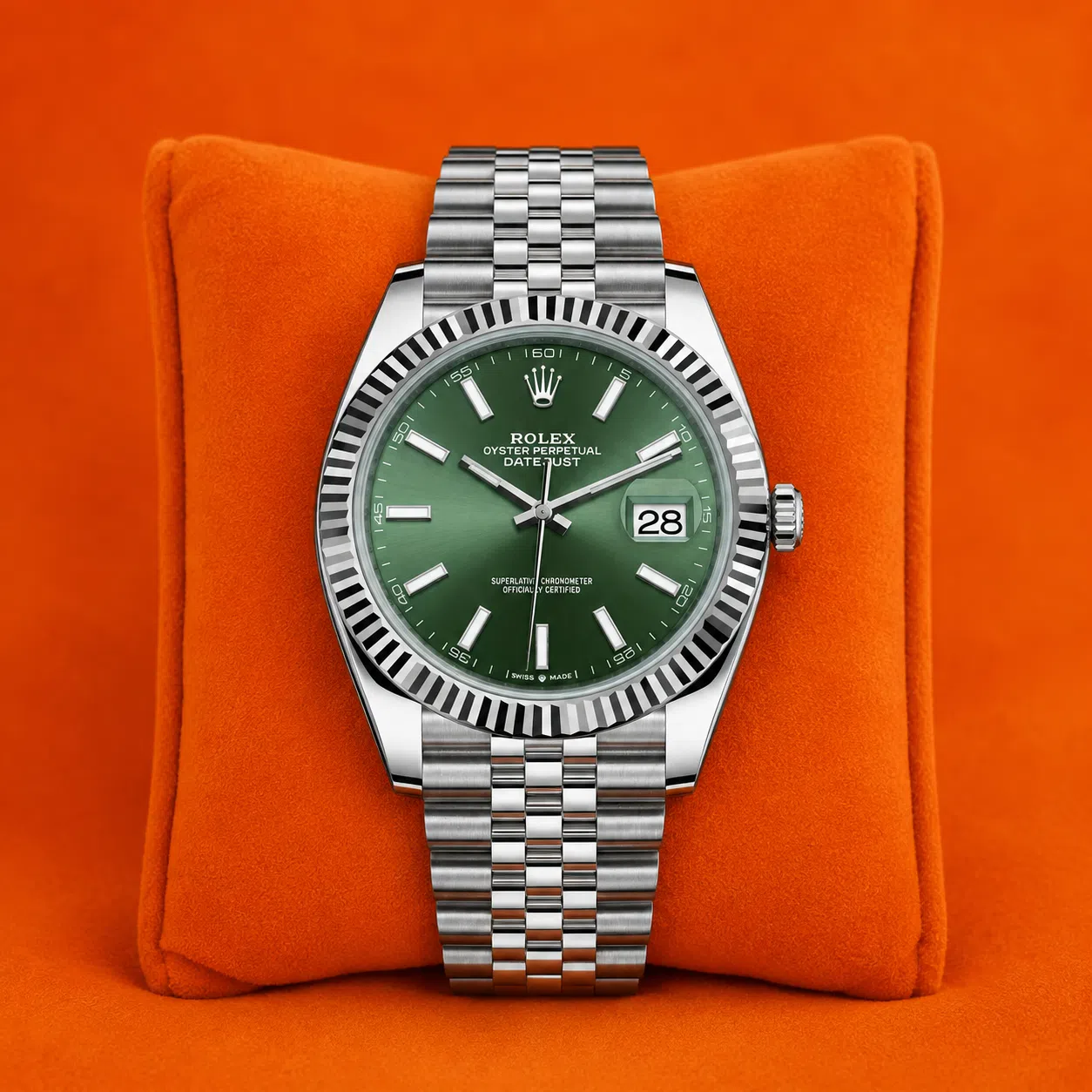 Rolex Datejust Mint Green Dial
