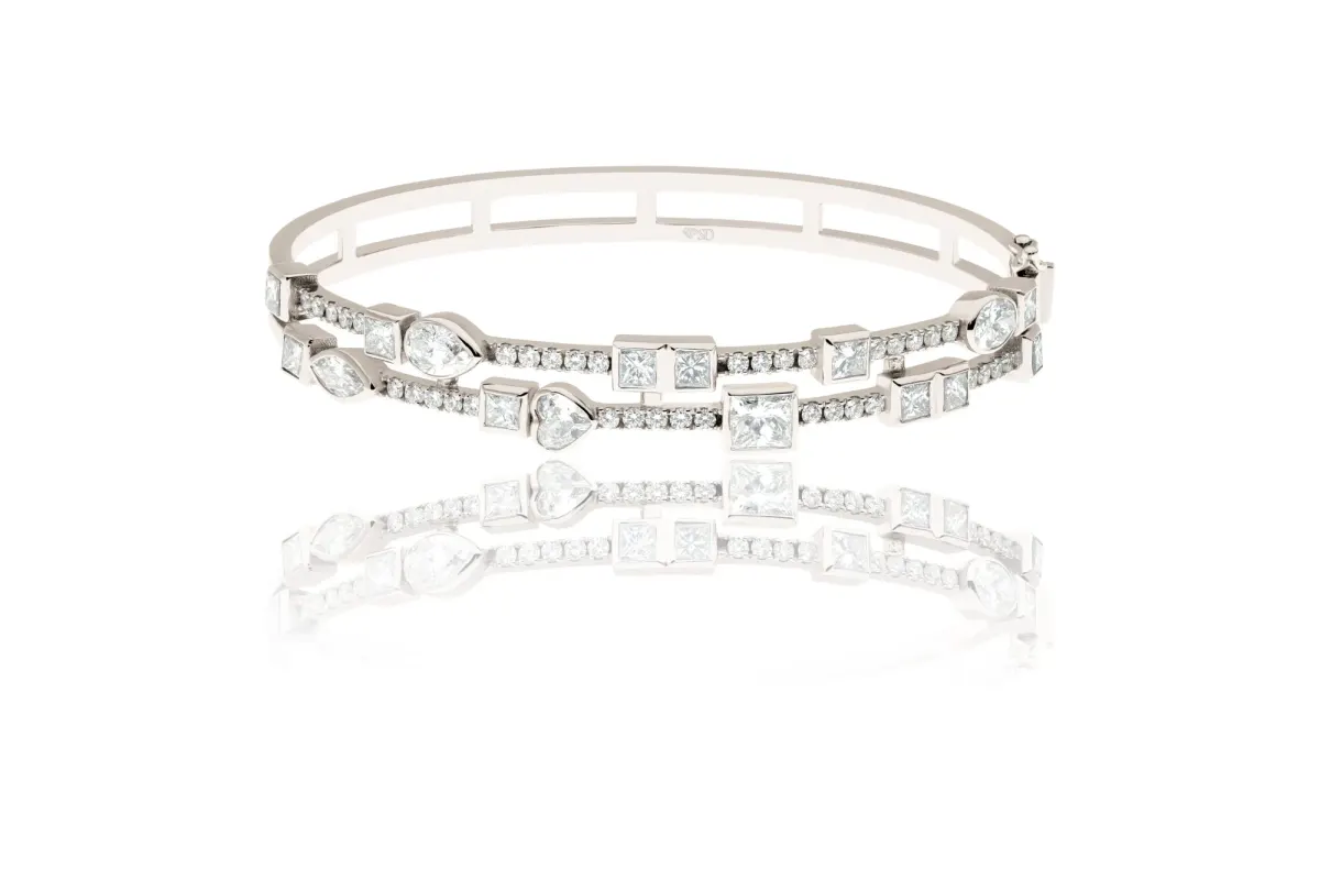 Diamond Bangle view 2