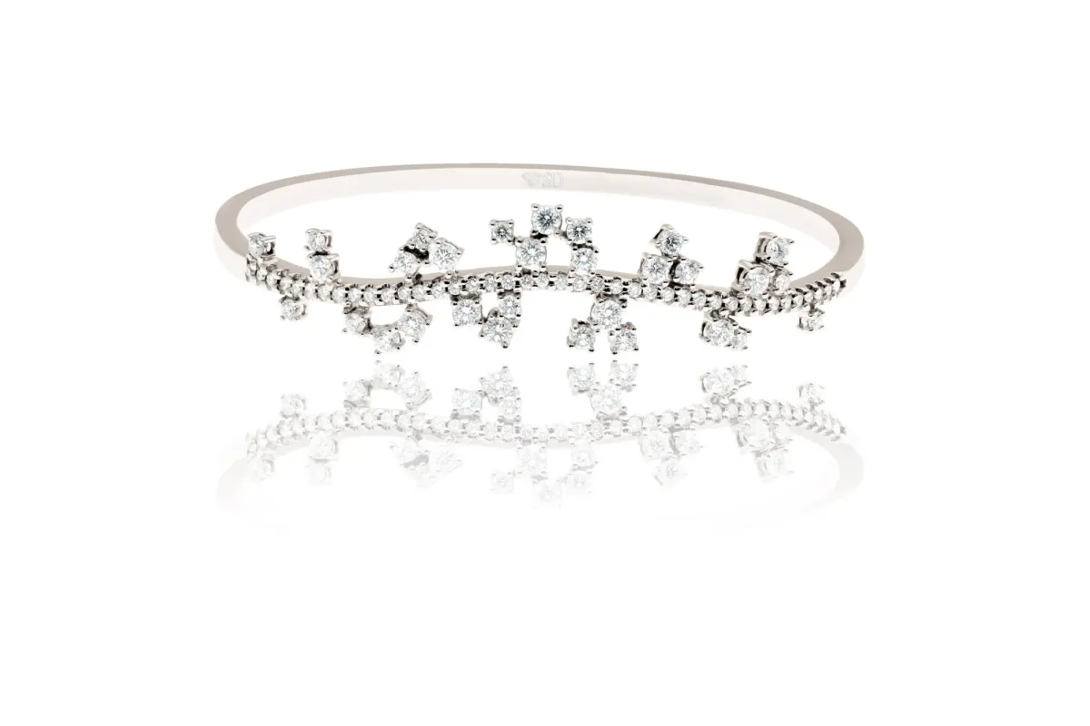 Diamond Bangle view 2