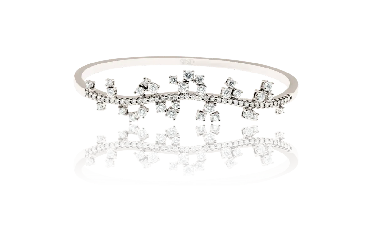 Diamond Bangle view 3