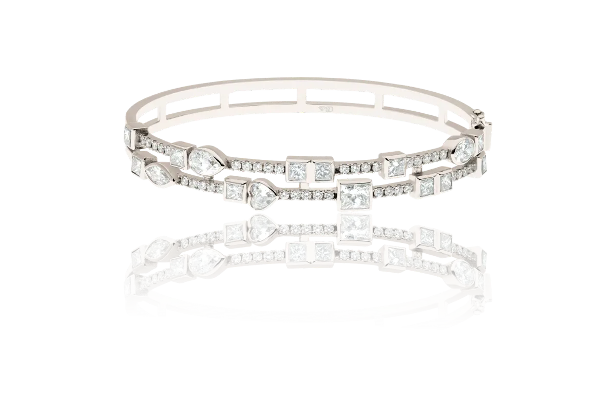 Diamond Bangle view 3