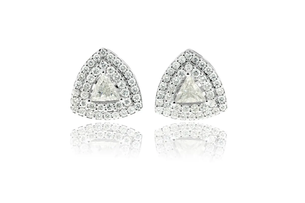 Diamond Earrings view 3