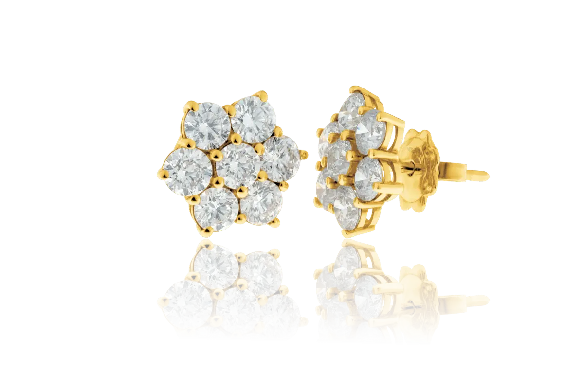 Diamond Earrings view 3